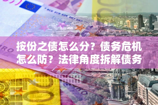 北京按份之债怎么分？债务危机怎么防？法律角度拆解债务分配与风险自保指南