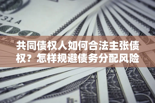 北京共同债权人如何合法主张债权？怎样规避债务分配风险？