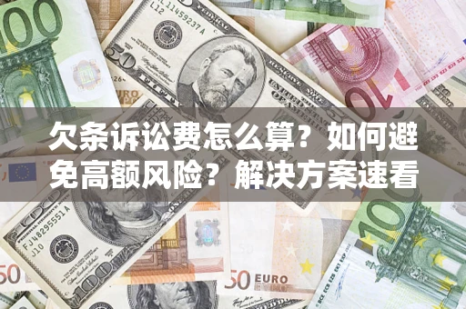 北京欠条诉讼费怎么算？如何避免高额风险？解决方案速看！