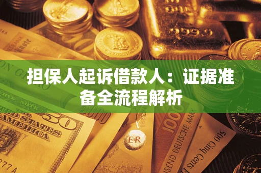 北京担保人起诉借款人：证据准备全流程解析