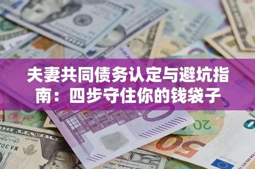 北京夫妻共同债务认定与避坑指南：四步守住你的钱袋子