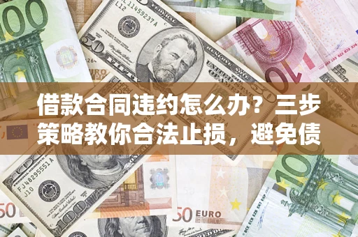 北京借款合同违约怎么办？三步策略教你合法止损，避免债务危机升级