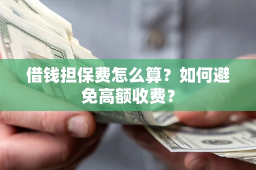 北京借钱担保费怎么算？如何避免高额收费？
