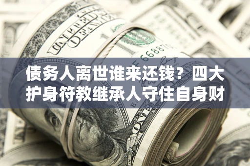 北京债务人离世谁来还钱？四大护身符教继承人守住自身财产